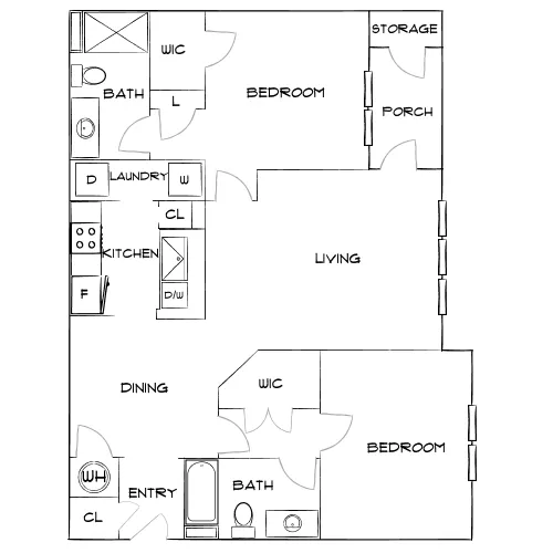 Creekside Vista - Decatur, GA - Diagram