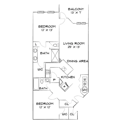 Timucuan Lakeside - Jacksonville, FL - Diagram
