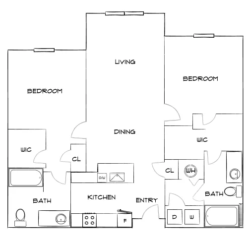 Addison at South Tryon - Charlotte, NC - Diagram