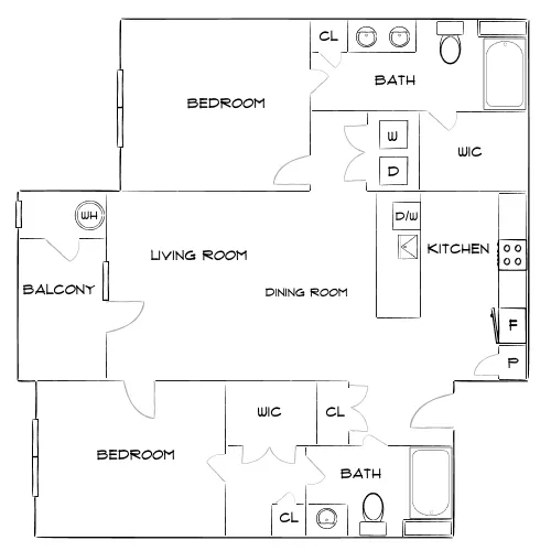 Wesley Village - Charlotte, NC - Diagram