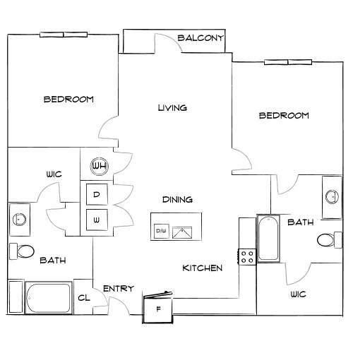 The Anson - Nashville, TN - Diagram