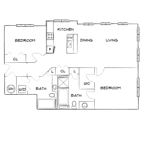 Lenox Village Town Center - Nashville, TN - Diagram