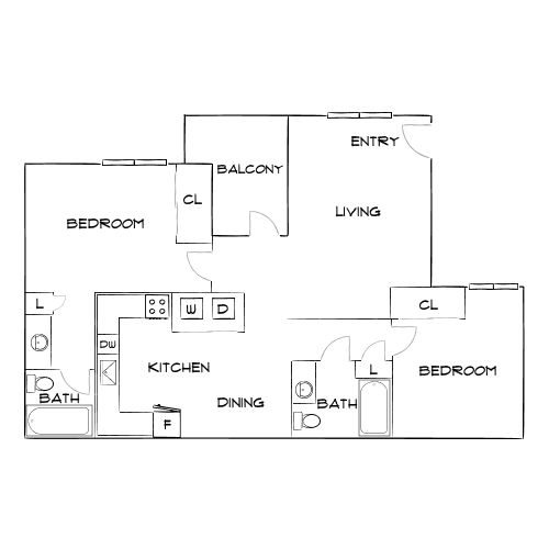 Heritage District - Gilbert, AZ - Floor Plan Diagram