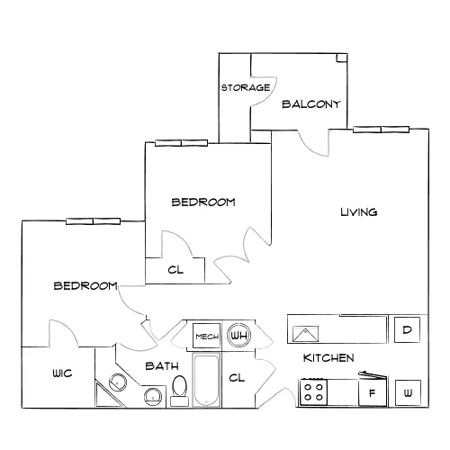 1000 Spalding - Atlanta, GA - Diagram