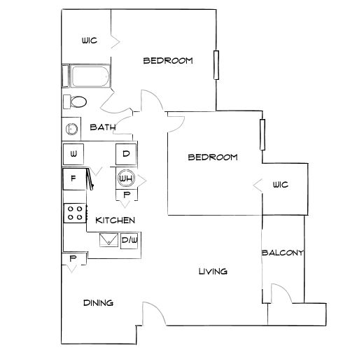 Design 2A10 floor plan