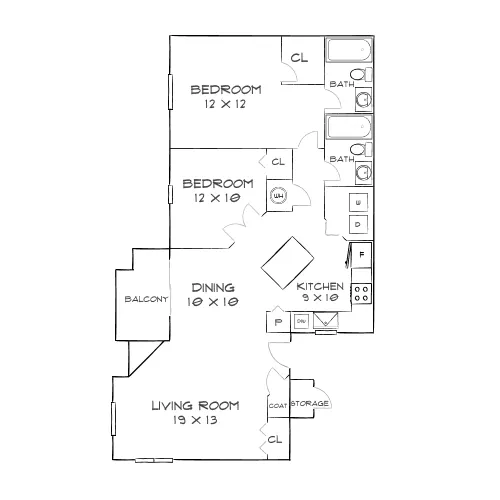 Harbor and Pine - Marietta, GA - Diagram