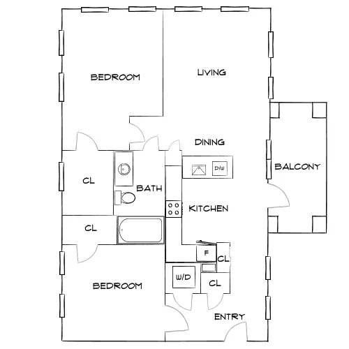 The Sawyer at One Bellevue Place - Nashville, TN - Diagram