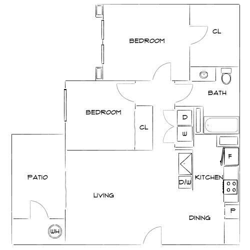 Lassalle Place – Moreno Valley, CA - Floor Plan Diagram