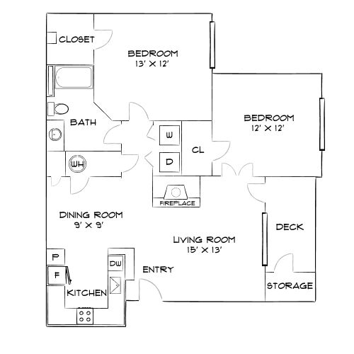 Design 2A10 floor plan