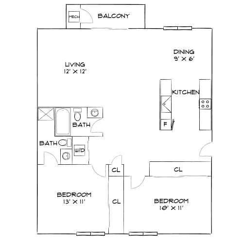 Denim Scottsdale - Scottsdale, AZ - Diagram