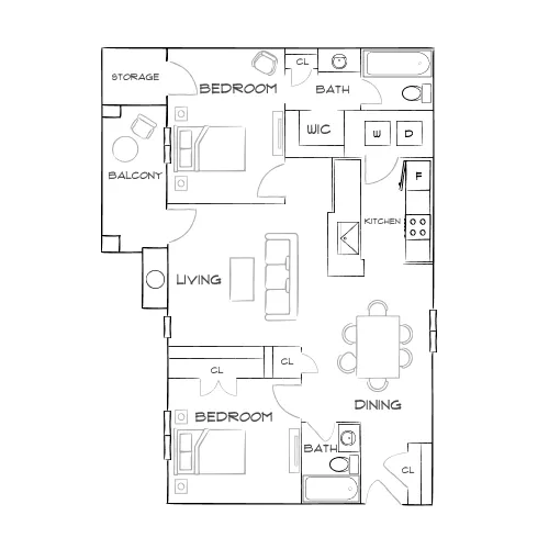 Sirona - Atlanta, GA - Furnished Diagram