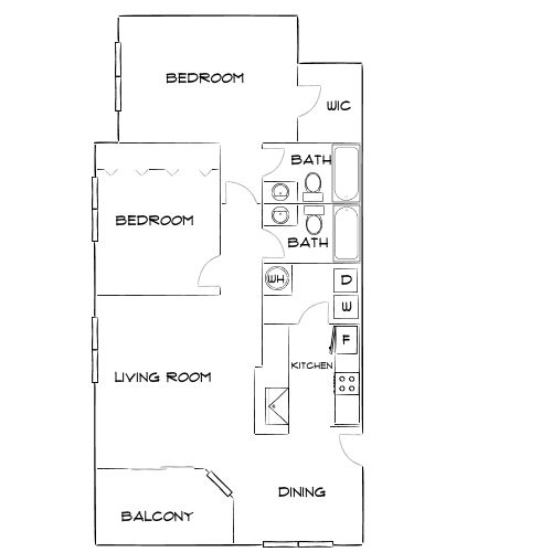 Design 2A20 floor plan