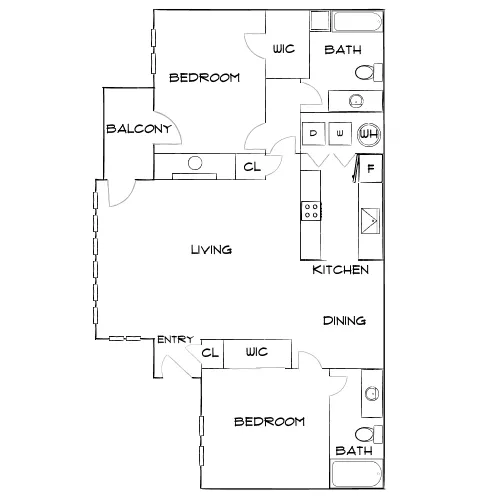 The Addison at Sandy Springs - Sandy Springs, GA - Diagram