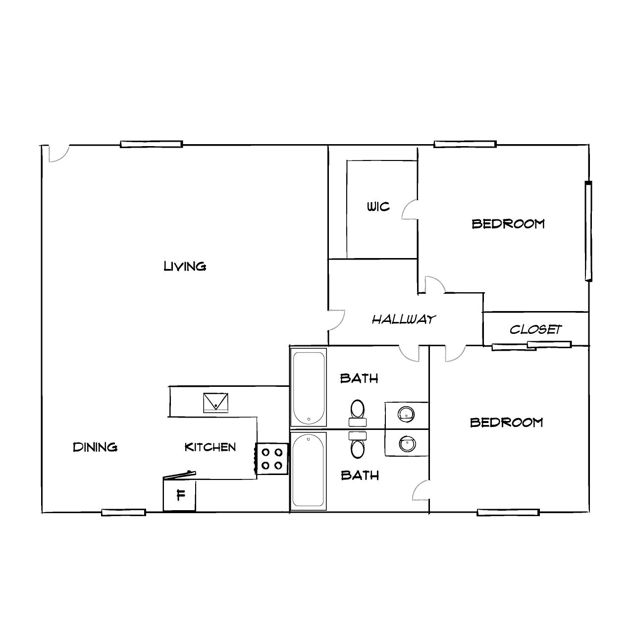 Design 2A20 floor plan