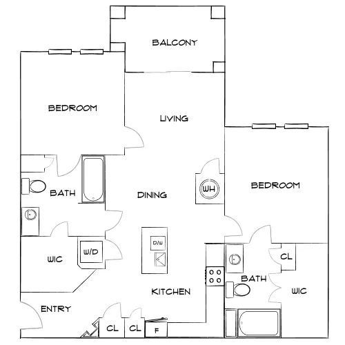 The Sawyer at One Bellevue Place - Nashville, TN - Diagram
