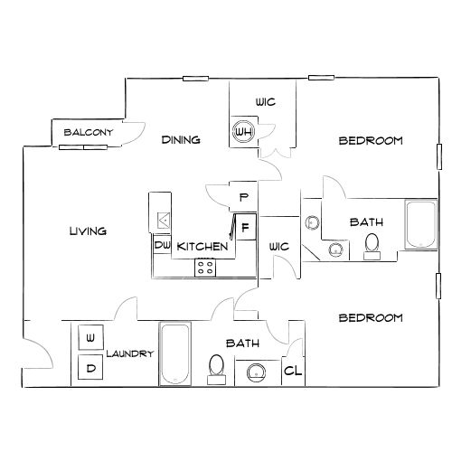 Design 2A20 floor plan