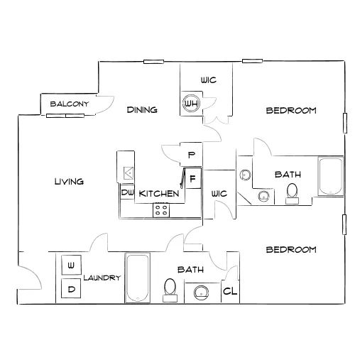 Village at Baldwin Park - Orlando, FL - Diagram