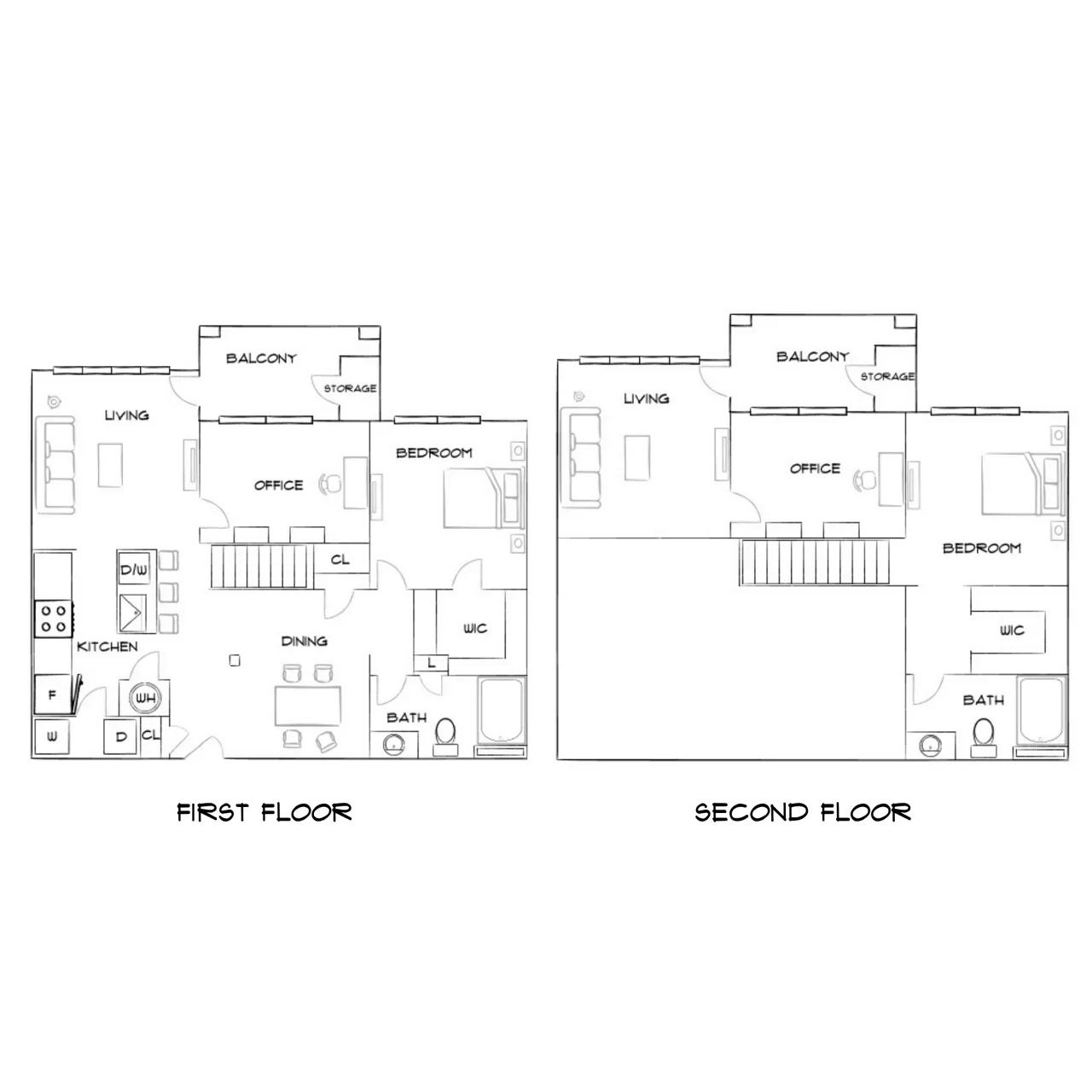 The Brooke - Atlanta, GA - Furnished Diagram