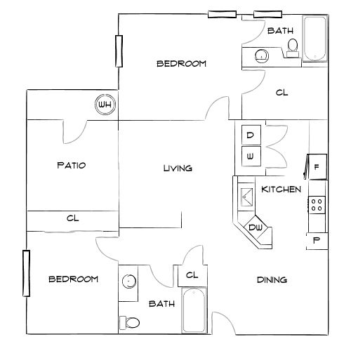 Lassalle Place – Moreno Valley, CA - Floor Plan Diagram