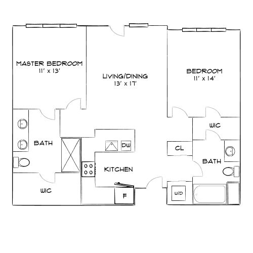 Design 2A20 floor plan