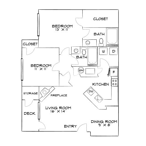 Design 2A20 floor plan