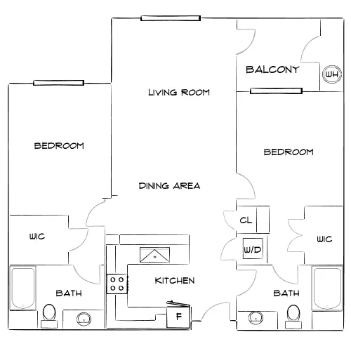 Mountain Gate - Las Vegas, NV - Diagram