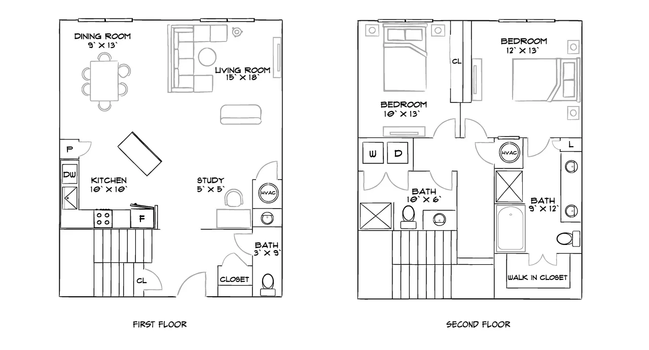 Farrington Midtown - Atlanta, GA - Furnished Diagram