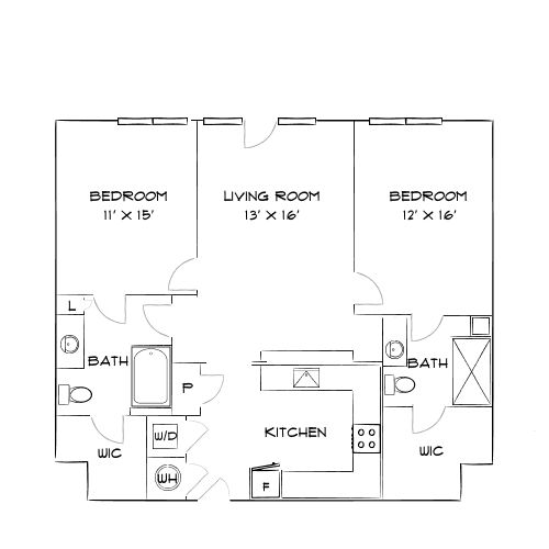 Park and Market - Raleigh, NC - Diagram