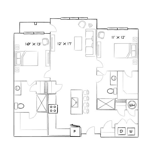 Pine and Parker - Parker, CO - Diagram