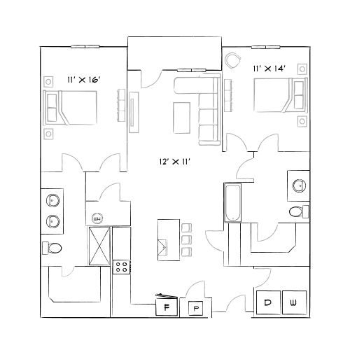 Grant Row Lofts - Thornton, CO - Diagram