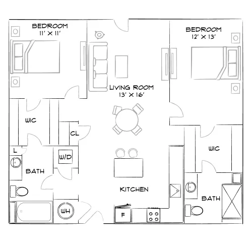 Park and Market - Raleigh, NC - Diagram