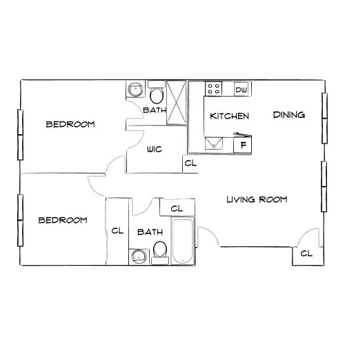 Park Apartments - Escondido, CA - Diagram