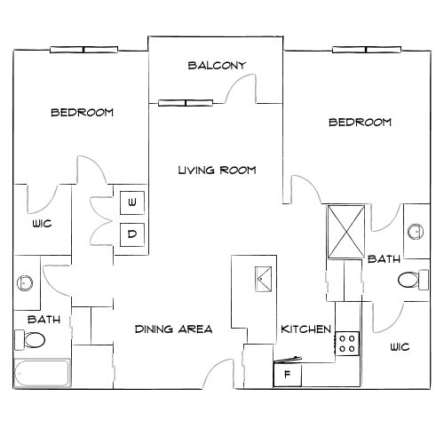 Adara Alexander Place - Raleigh, NC - Diagram