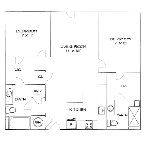 Park and Market - Raleigh, NC - Diagram