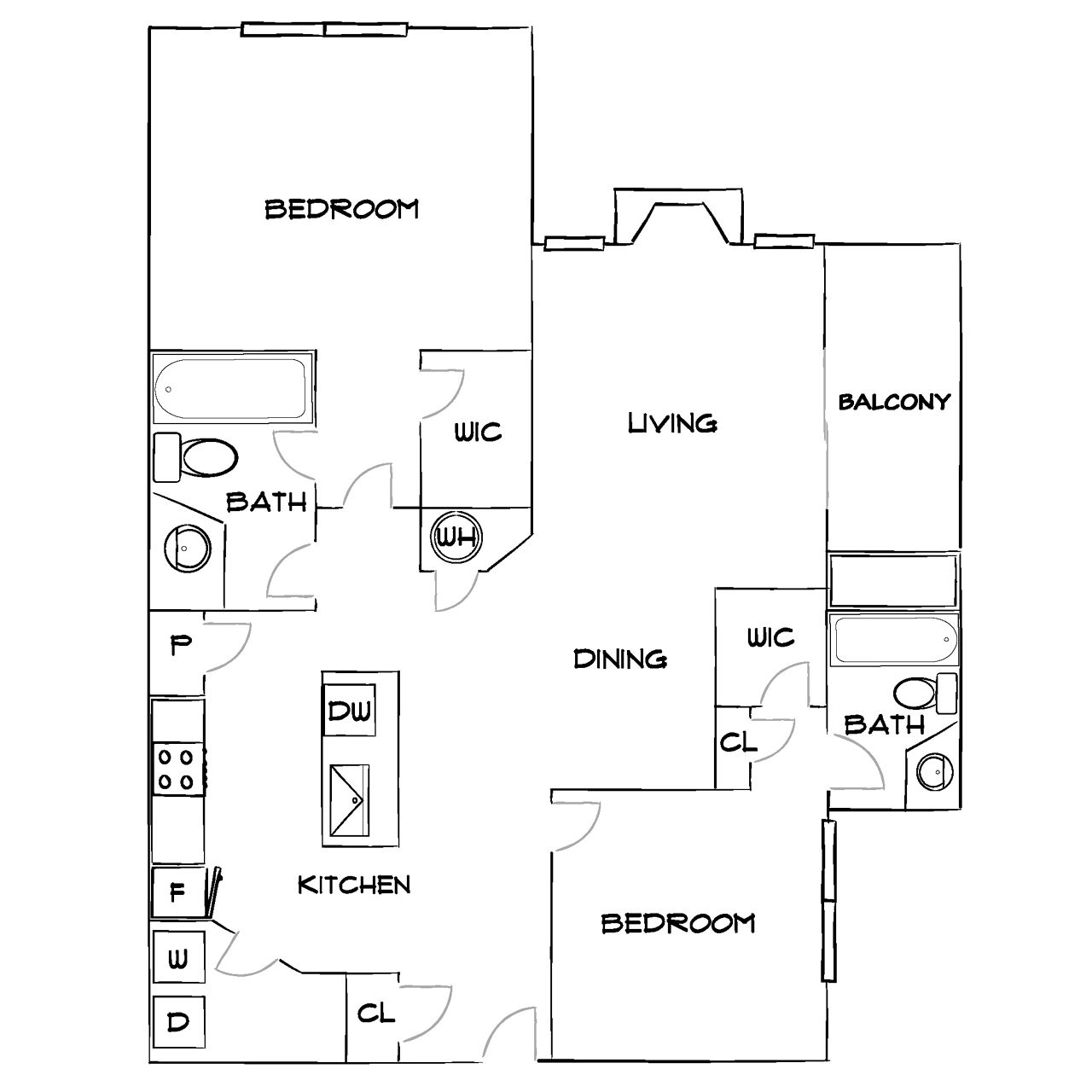 Windsor Falls - Raleigh, NC - Diagram