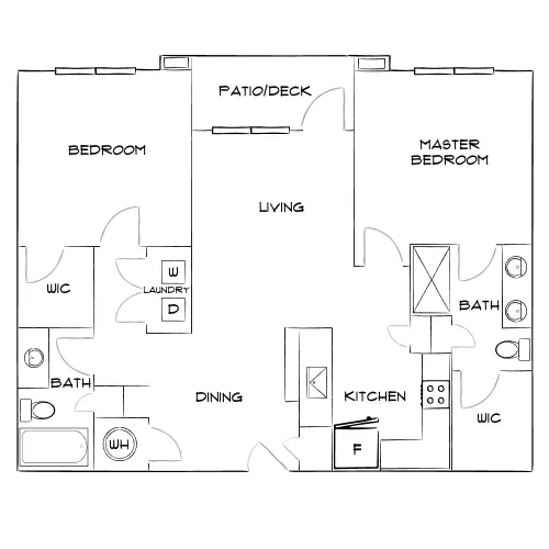 Brea Wendell Falls - Wendell, NC - Diagram