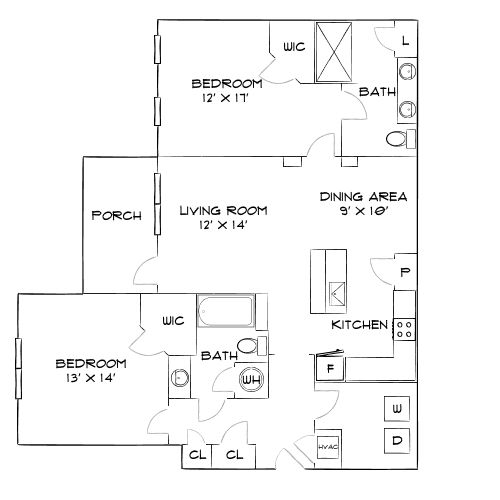Villages at McCullers Walk - Raleigh, NC - Diagram