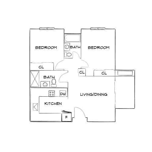 The Hills at Fashion Valley - San Diego, CA - Diagram