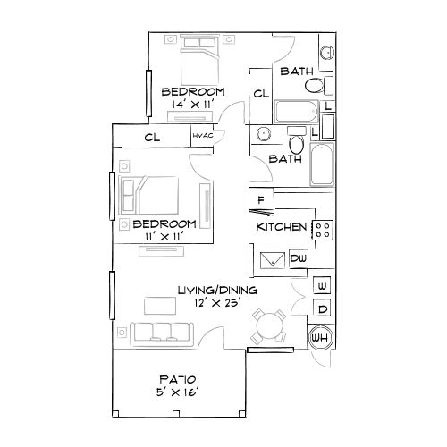 Villas at Towngate - Moreno Valley, CA - Diagram