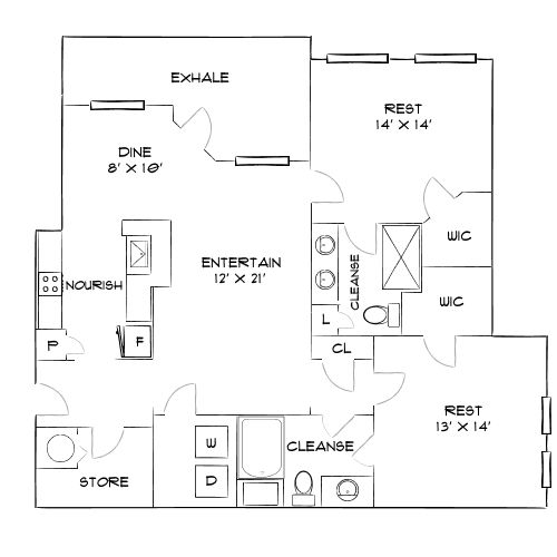 Villages at Pecan Grove - Holly Springs, NC - Diagram