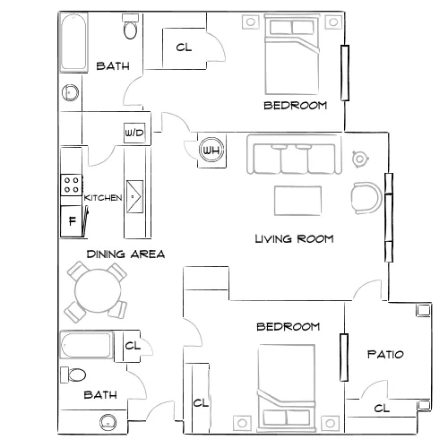 The Highlands at Spectrum - Gilbert, AZ - Furnished Diagram