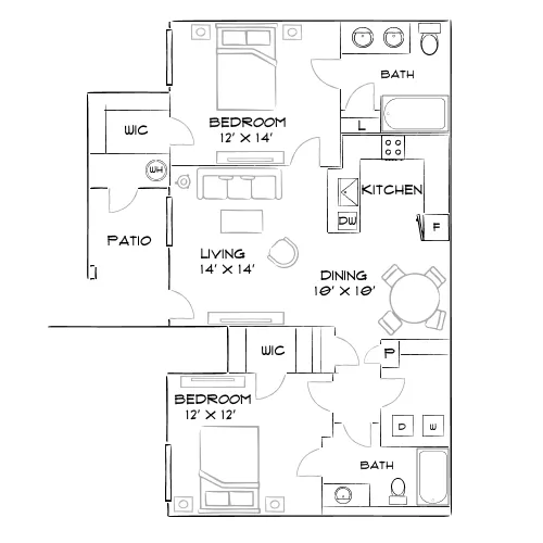 Dream - Henderson, NV - Furnished Diagram