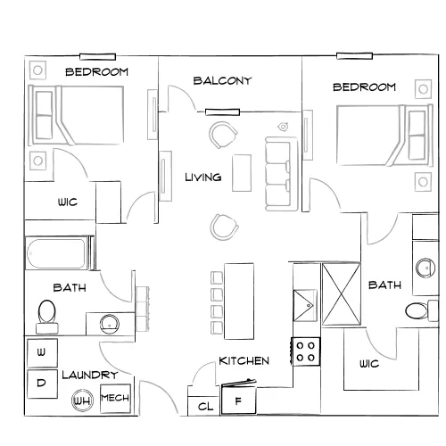 Lirio at Rafina - Davenport, FL - Furnished Diagram