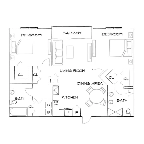 Milano Lakes - Naples, FL - Furnished Diagram
