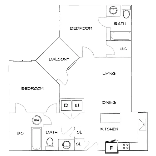The Rosery - NW Largo, FL - Diagram
