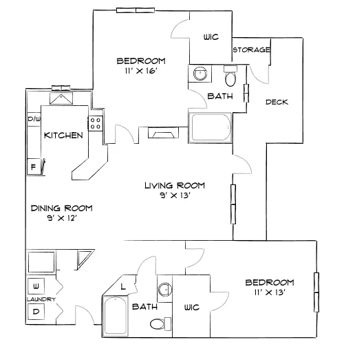 Chattahoochee Ridge - Atlanta, GA - Diagram