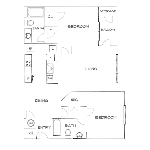 Creekside Vista - Decatur, GA - Diagram
