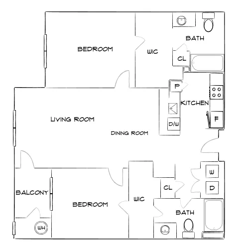 Wesley Village - Charlotte, NC - Diagram
