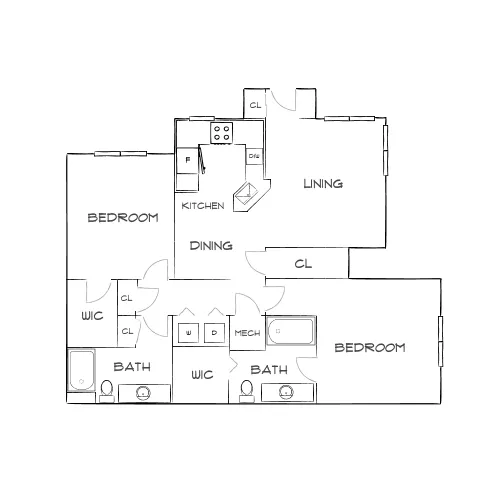 Burano Hunters Creek - Orlando, FL - Diagram