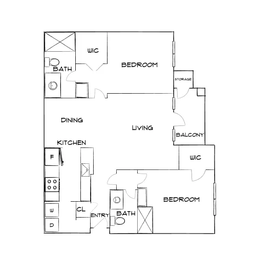 Retreat at Sweetwater - Lawrenceville, GA - Diagram